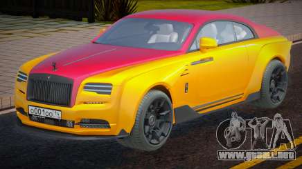 Rolls-Royce Wraith Diamond para GTA San Andreas