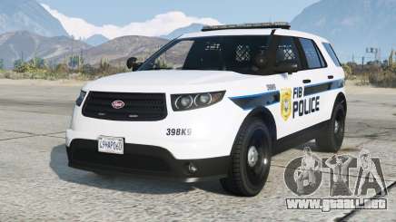 Vapid Scout FBI Police K-9 para GTA 5