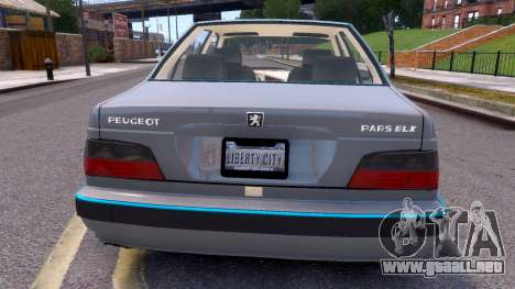 Ikco Peugeot Pars ELX para GTA 4