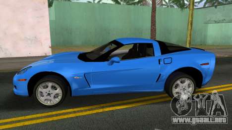 Chevrolet Covette Z06 TT Black Revel para GTA Vice City