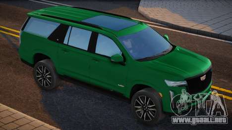 Cadillac Escalade Sport 2023 Green para GTA San Andreas