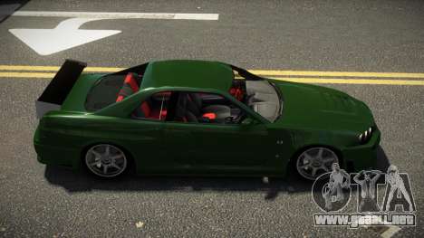 Nissan Skyline R34 XS V1.1 para GTA 4