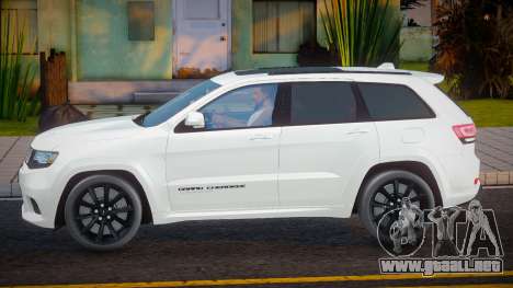 Jeep Grand Cherokee Ukraine Plate para GTA San Andreas