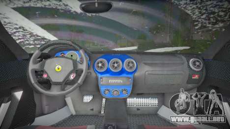 Ferrari F430 Snow Ukr Plate para GTA San Andreas