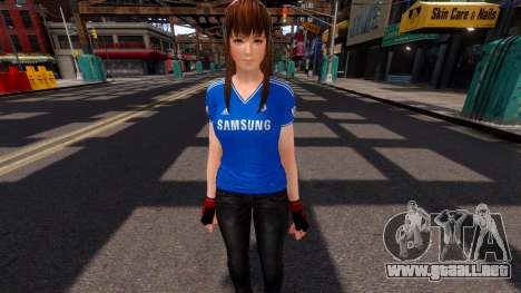 Hitomi from Dead or Alive 5 Casual para GTA 4