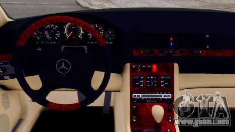 Mercedes Benz Brabus 7.3S W140 para GTA 4