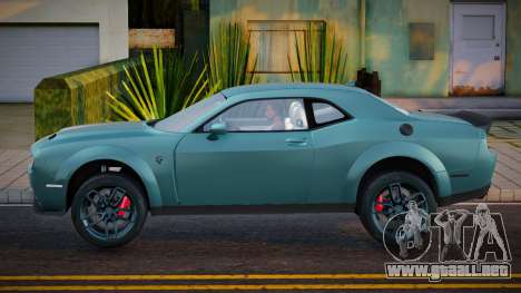 Dodge Challenger SRT Hellcat Redeye para GTA San Andreas