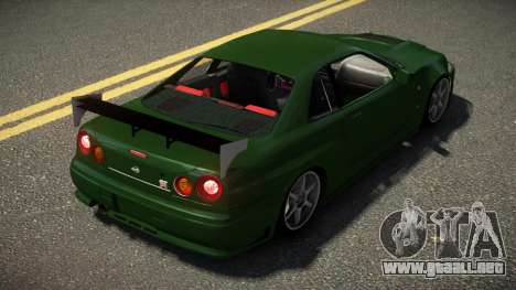 Nissan Skyline R34 XS V1.1 para GTA 4