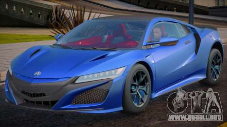 Honda NSX Next para GTA San Andreas