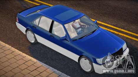 Mercedes-Benz W140 S600 Cherkes para GTA San Andreas