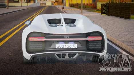 Bugatti Chiron Rocket para GTA San Andreas