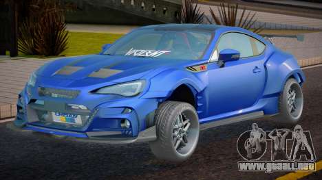 Subaru BRZ TS Rowen RR Street Zero para GTA San Andreas