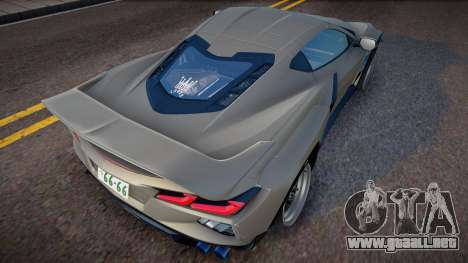 Chevrolet Corvette Stingray Details para GTA San Andreas