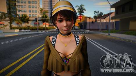 DOAXVV Patty - Gal Outfit (Rollable Hoodie) Chan para GTA San Andreas