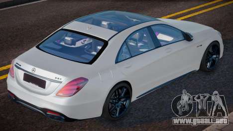 Mercedes-Benz S63 W222 AMG Pablo para GTA San Andreas