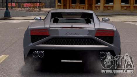 Lamborghini Gallardo 2013 Grey para GTA 4