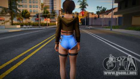 DOAXVV Patty - Gal Outfit (Rollable Hoodie) Chan para GTA San Andreas