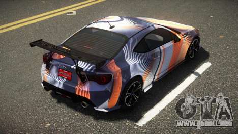 Subaru BRZ GT Limited S13 para GTA 4