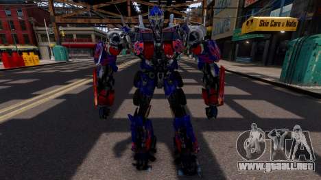 Optimus Prime Mod para GTA 4