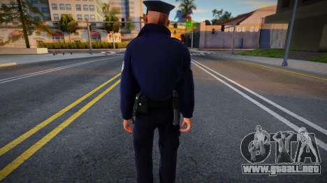 NYPD Winter para GTA San Andreas