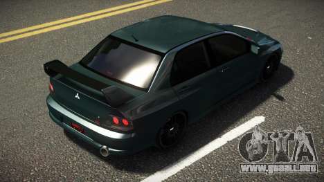 Mitsubishi Lancer Evolution 8 WR V1.1 para GTA 4