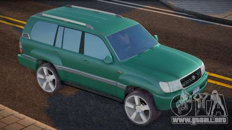 Toyota Land Cruiser 100 stock para GTA San Andreas