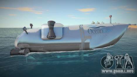 Titan Submarine para GTA San Andreas