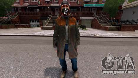 Watch Dogs Protagonist para GTA 4