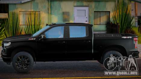 Chevrolet Silverado 2023 RST Black para GTA San Andreas