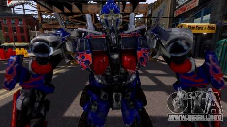 Optimus Prime Mod para GTA 4