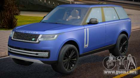 Land Rover Range Rover 2023 para GTA San Andreas