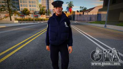 NYPD Winter para GTA San Andreas