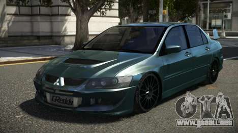 Mitsubishi Lancer Evolution 8 WR V1.1 para GTA 4