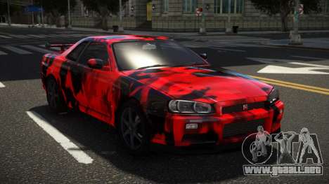 Nissan Skyline R34 XR-Z S8 para GTA 4