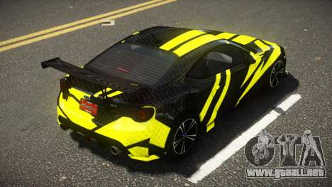 Subaru BRZ GT Limited S1 para GTA 4