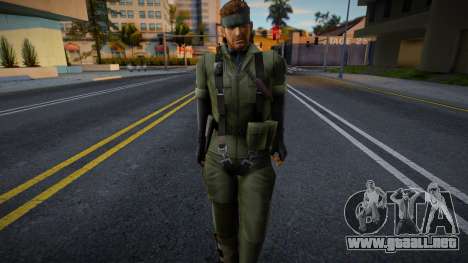 Naked Snake (with bandana and without eyepatch) para GTA San Andreas