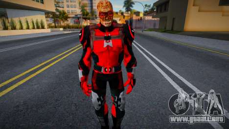 Deadpool Without Mask v1 para GTA San Andreas