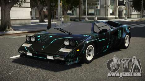 Lamborghini Countach Limited S8 para GTA 4