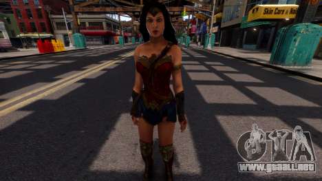 Wonder Woman of Batman v. Superman 2016 movie para GTA 4
