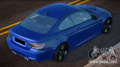 BMW M3 E92 Oper Style para GTA San Andreas