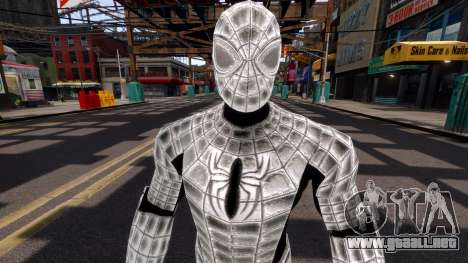 Spider-Man White Skin para GTA 4