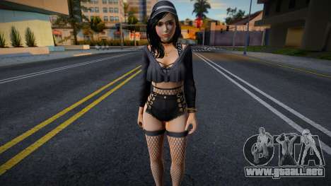 FFVIIR Tifa Lockhart - Gal Outfit (Rollable Hood para GTA San Andreas