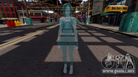 Hologram Girl para GTA 4
