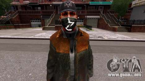 Watch Dogs Protagonist para GTA 4