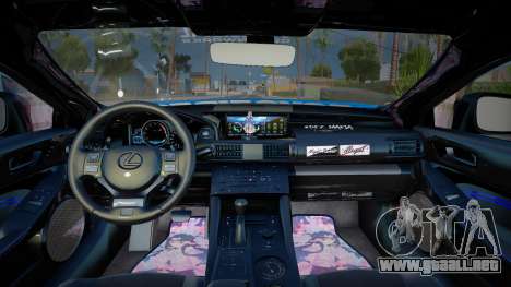 Lexus RC F Pandem para GTA San Andreas
