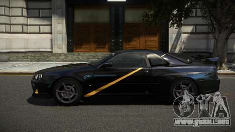 Nissan Skyline R34 XR-Z S1 para GTA 4