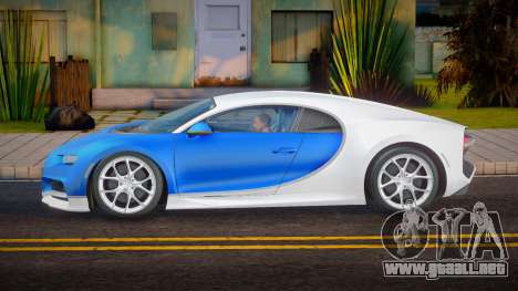 Bugatti Chiron Rocket para GTA San Andreas