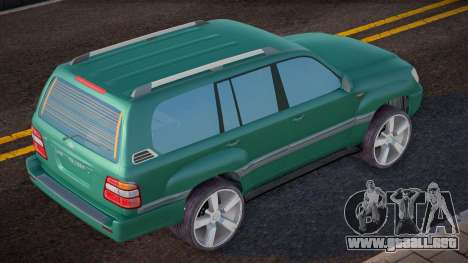 Toyota Land Cruiser 100 stock para GTA San Andreas