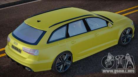 Audi RS6 Cherkes para GTA San Andreas