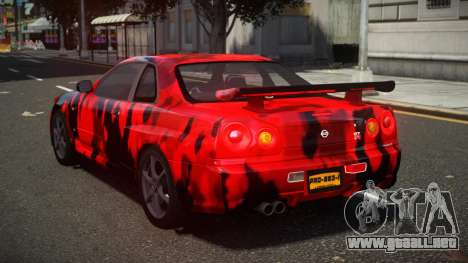 Nissan Skyline R34 XR-Z S8 para GTA 4